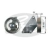GATES T36428 Deflection/Guide Pulley, v-ribbed belt